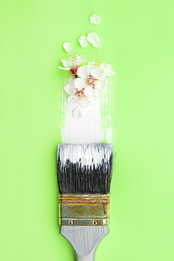 clean a paint brush