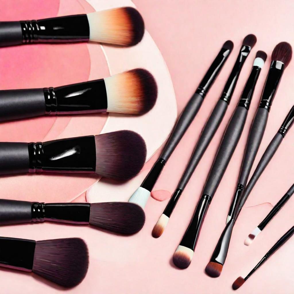 Makeup brush set