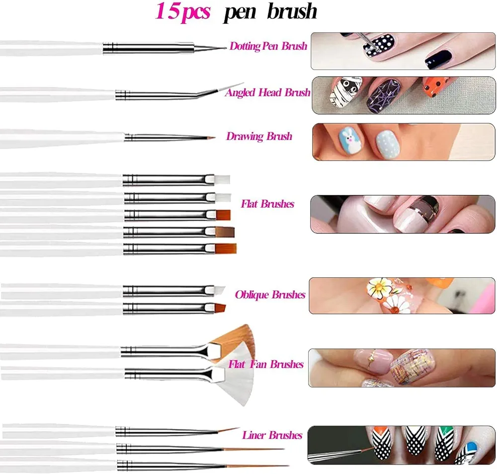 Nail polish brush 