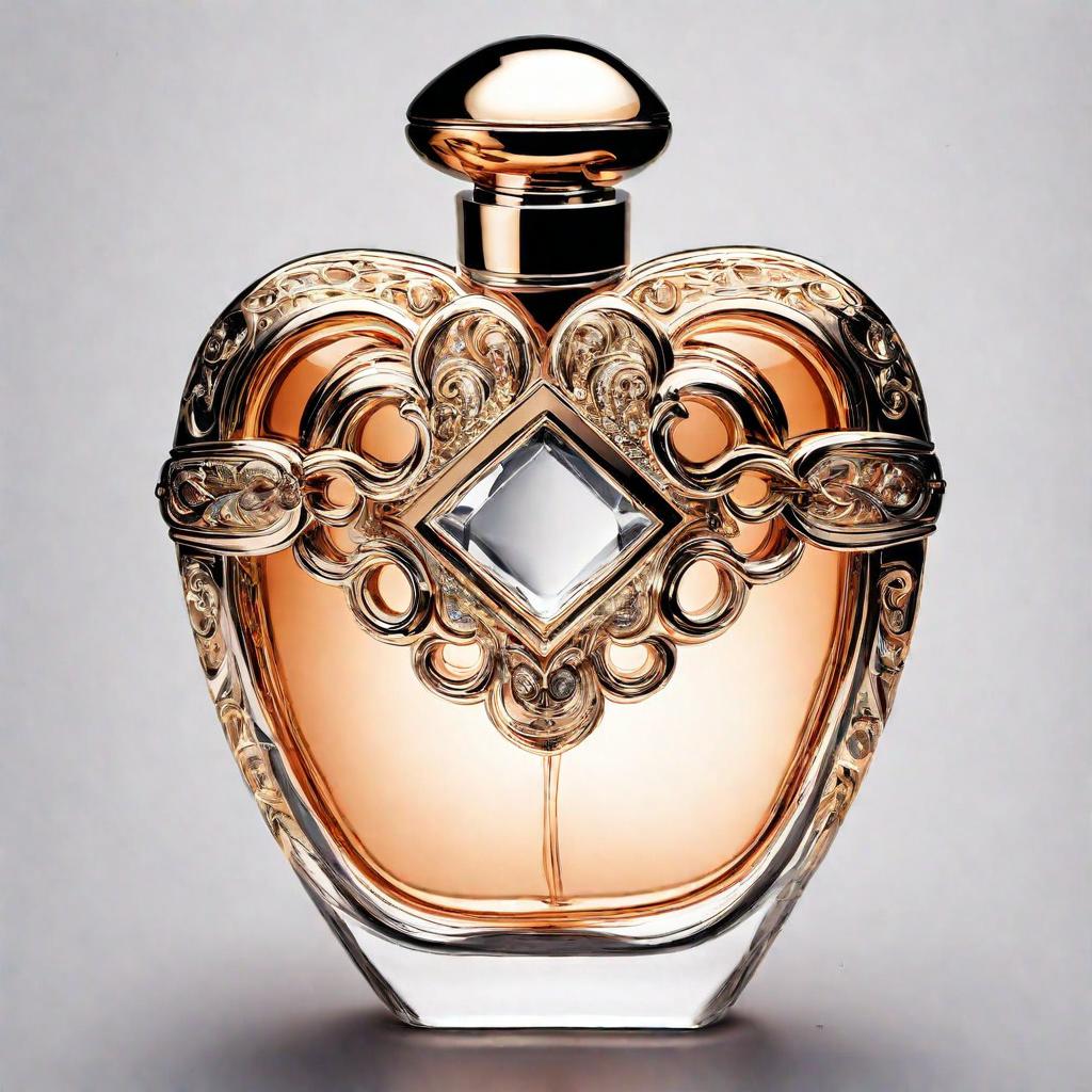 Stylish perfume bottles 